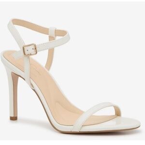 Jessica Simpson Janova Sandal- White Strappy Heel